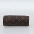 LOUIS VUITTON Monogram Papillon Pouch L096 LV Auth 189199-9