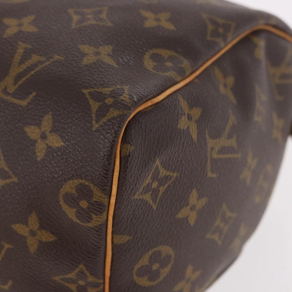 LOUIS VUITTON Monogram Speedy 25 Hand Bag M41528 LV Auth 189204A