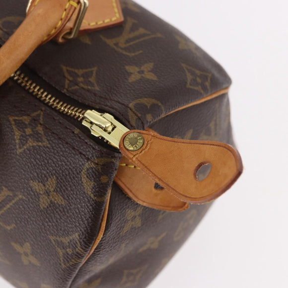 LOUIS VUITTON Monogram Speedy 25 Hand Bag M41528 LV Auth 189204A