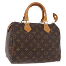 LOUIS VUITTON Monogram Speedy 25 Hand Bag M41528 LV Auth 189204A-1