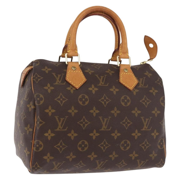 LOUIS VUITTON Monogram Speedy 25 Hand Bag M41528 LV Auth 189204A