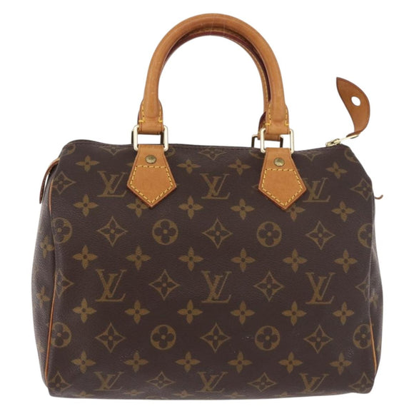 LOUIS VUITTON Monogram Speedy 25 Hand Bag M41528 LV Auth 189204A