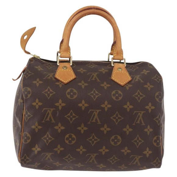 LOUIS VUITTON Monogram Speedy 25 Hand Bag M41528 LV Auth 189204A