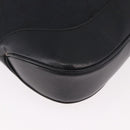 GUCCI GG Canvas Jackie Shoulder Bag Black Silver 001 3346 Auth 189205A-10