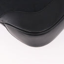 GUCCI GG Canvas Jackie Shoulder Bag Black Silver 001 3346 Auth 189205A-12