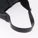 GUCCI GG Canvas Jackie Shoulder Bag Black Silver 001 3346 Auth 189205A-7