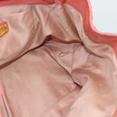 Miu Miu Hand Bag Leather 2way Pink Gold Auth 189208SAM-18
