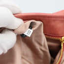 Miu Miu Hand Bag Leather 2way Pink Gold Auth 189208SAM-23