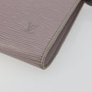LOUIS VUITTON Epi Pochette Accessoires Accessory Pouch Lilac M52982 Auth 189213V-14