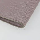 LOUIS VUITTON Epi Pochette Accessoires Accessory Pouch Lilac M52982 Auth 189213V-15