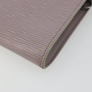 LOUIS VUITTON Epi Pochette Accessoires Accessory Pouch Lilac M52982 Auth 189213V-16