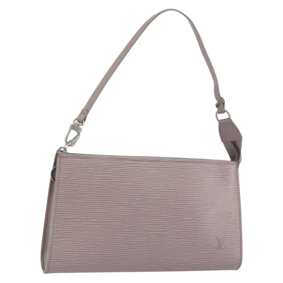 LOUIS VUITTON Epi Pochette Accessoires Accessory Pouch Lilac M52982 Auth 189213V