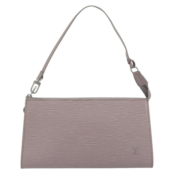 LOUIS VUITTON Epi Pochette Accessoires Accessory Pouch Lilac M52982 Auth 189213V
