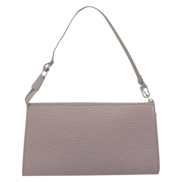 LOUIS VUITTON Epi Pochette Accessoires Accessory Pouch Lilac M52982 Auth 189213V
