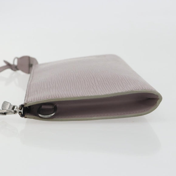 LOUIS VUITTON Epi Pochette Accessoires Accessory Pouch Lilac M52982 Auth 189213V