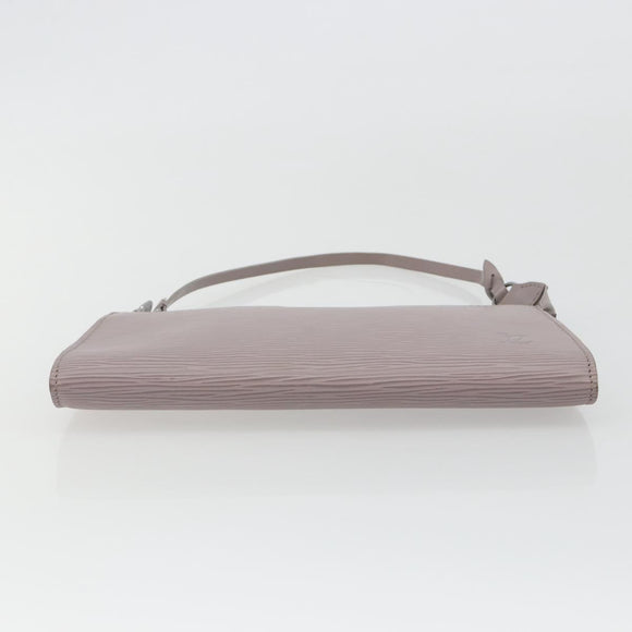 LOUIS VUITTON Epi Pochette Accessoires Accessory Pouch Lilac M52982 Auth 189213V