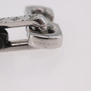 LOUIS VUITTON Chain Stone Bracelet metal Silver M1042L LV Auth 189214M-11