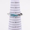LOUIS VUITTON Chain Stone Bracelet metal Silver M1042L LV Auth 189214M-15