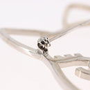 CHANEL Brooch metal Silver tone CC Auth 189215M-19