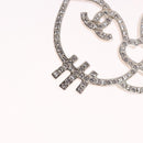 CHANEL Brooch metal Silver tone CC Auth 189215M-3