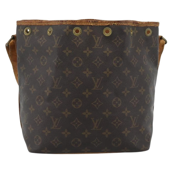 LOUIS VUITTON Monogram Petit Noe Shoulder Bag M42226 LV Auth 189218