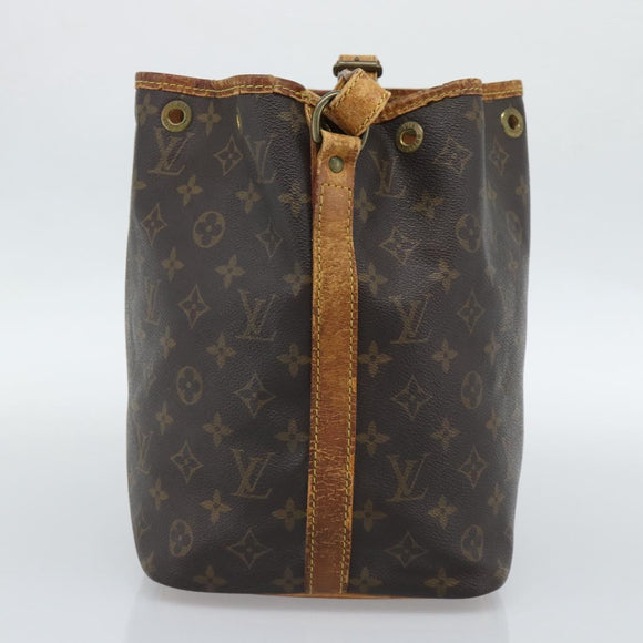 LOUIS VUITTON Monogram Petit Noe Shoulder Bag M42226 LV Auth 189218
