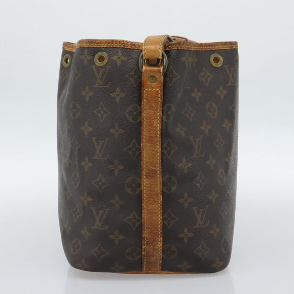 LOUIS VUITTON Monogram Petit Noe Shoulder Bag M42226 LV Auth 189218