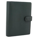 LOUIS VUITTON Taiga Agenda MM Day Planner Cover Epicea R20403 LV Auth 189219-1