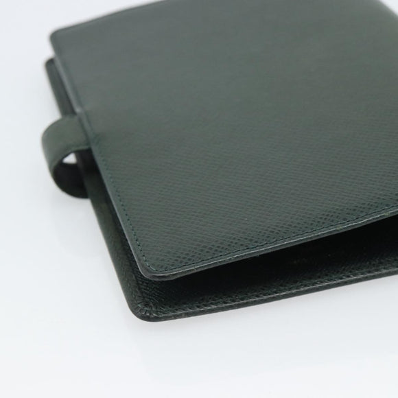 LOUIS VUITTON Taiga Agenda MM Day Planner Cover Epicea R20403 LV Auth 189219