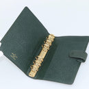 LOUIS VUITTON Taiga Agenda MM Day Planner Cover Epicea R20403 LV Auth 189219-8