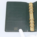 LOUIS VUITTON Taiga Agenda MM Day Planner Cover Epicea R20403 LV Auth 189219-18