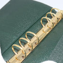 LOUIS VUITTON Taiga Agenda MM Day Planner Cover Epicea R20403 LV Auth 189219-9