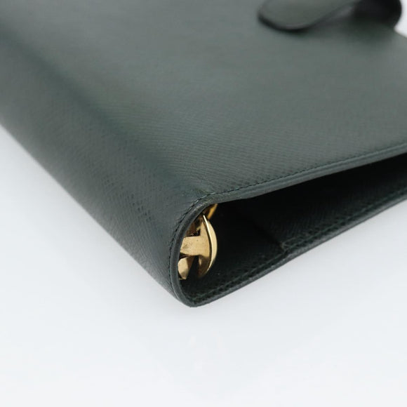 LOUIS VUITTON Taiga Agenda MM Day Planner Cover Epicea R20403 LV Auth 189219