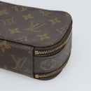 LOUIS VUITTON Monogram Trousse Brush PM Cosmetic Pouch M47510 LV Auth 189220-15
