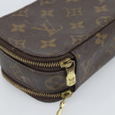 LOUIS VUITTON Monogram Trousse Brush PM Cosmetic Pouch M47510 LV Auth 189220-16