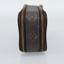 LOUIS VUITTON Monogram Trousse Brush PM Cosmetic Pouch M47510 LV Auth 189220-4
