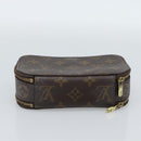 LOUIS VUITTON Monogram Trousse Brush PM Cosmetic Pouch M47510 LV Auth 189220-6