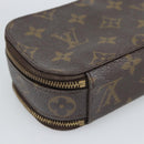 LOUIS VUITTON Monogram Trousse Brush PM Cosmetic Pouch M47510 LV Auth 189220-14