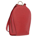 LOUIS VUITTON Epi Mabillon Backpack Castilian Red M52237 LV Auth 189221-1