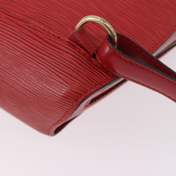 LOUIS VUITTON Epi Mabillon Backpack Castilian Red M52237 LV Auth 189221