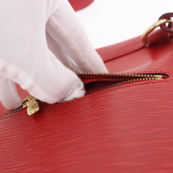 LOUIS VUITTON Epi Mabillon Backpack Castilian Red M52237 LV Auth 189221