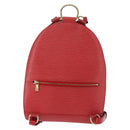 LOUIS VUITTON Epi Mabillon Backpack Castilian Red M52237 LV Auth 189221-2