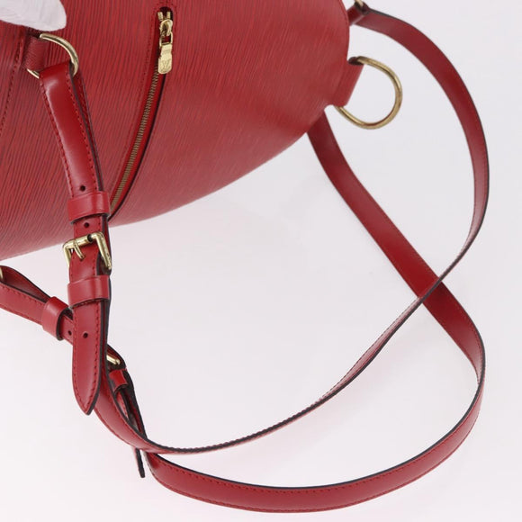 LOUIS VUITTON Epi Mabillon Backpack Castilian Red M52237 LV Auth 189221