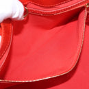 LOUIS VUITTON Vernis Bluebird Wilshire PM Bag Orenge Sunset M93644 Auth 189223-21