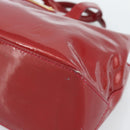 LOUIS VUITTON Monogram Vernis Wilshire PM Bag Pomme D'amour M93642 Auth 189225-11