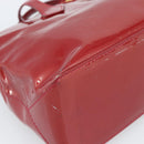 LOUIS VUITTON Monogram Vernis Wilshire PM Bag Pomme D'amour M93642 Auth 189225-12