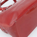 LOUIS VUITTON Monogram Vernis Wilshire PM Bag Pomme D'amour M93642 Auth 189225-14