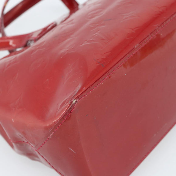 LOUIS VUITTON Monogram Vernis Wilshire PM Tas Pomme D'amour M93642 Auth 189225