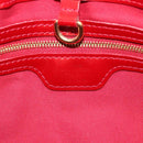 LOUIS VUITTON Monogram Vernis Wilshire PM Bag Pomme D'amour M93642 Auth 189225-16