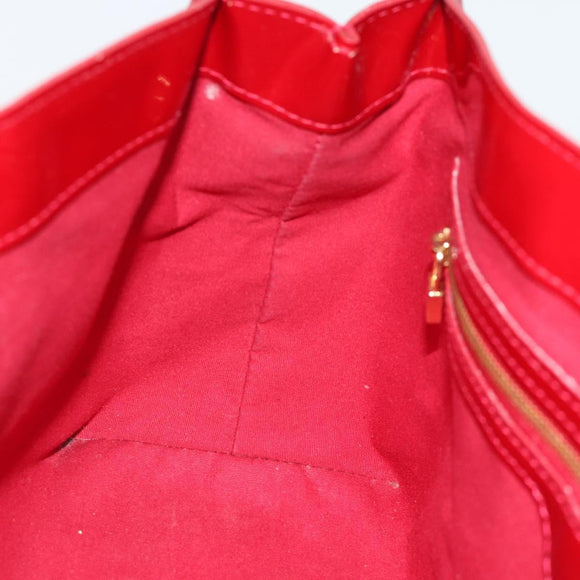 LOUIS VUITTON Monogram Vernis Wilshire PM Tas Pomme D'amour M93642 Auth 189225